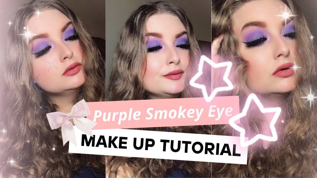 Purple Smokey Eye (Stunning & Vibrant) #fypyoutube #makeuptutorial #makeup