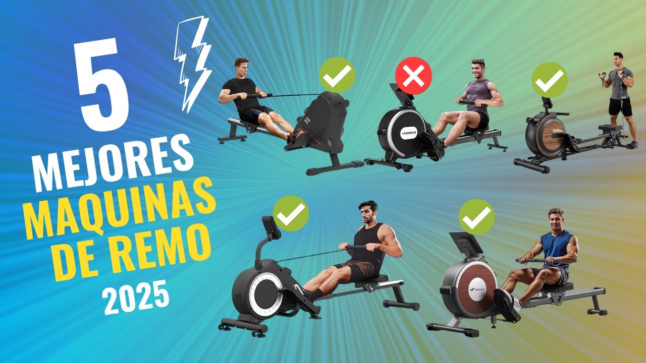 🚨 ¡NO COMPRES una Máquina de Remo sin ver ESTO! 🏋️‍♂️💥 Las 5 MEJORES de 2025 a PRECIOS INCREÍBLES 🔥