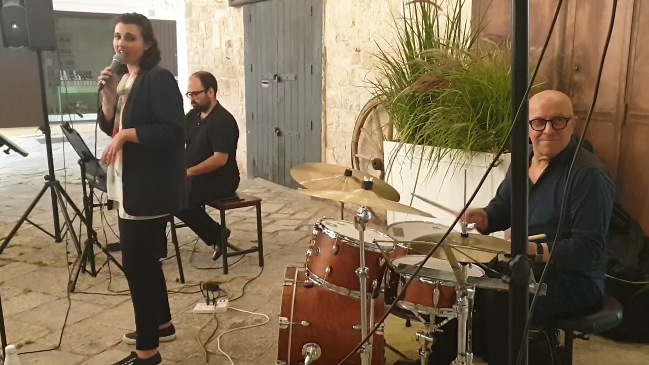 michele di monte drums-CM ORGAN DUO ospite CHIARA CEO fasano 7/10/2024