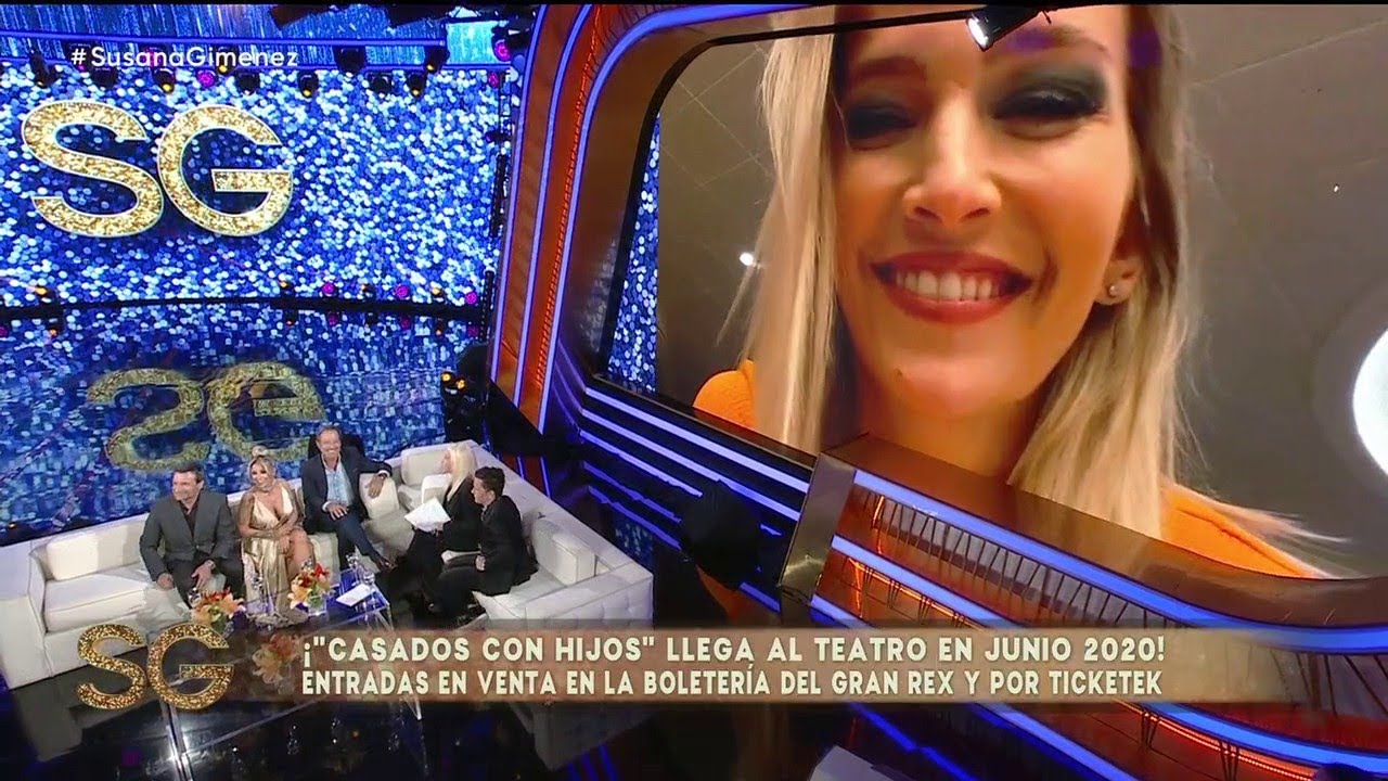 ¡Luisana Lopilato habló en vivo desde Canadá! - Susana Giménez 2019
