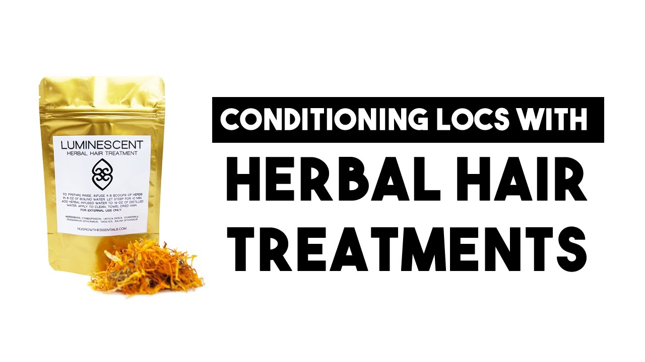 Conditioning Locs With An Herbal Rinse