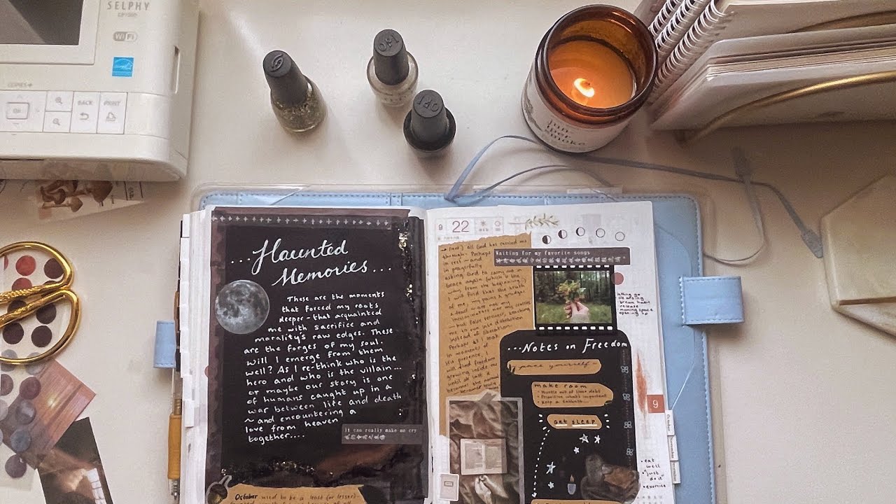 🍂 Fall Journal With Me - October (ASMR)