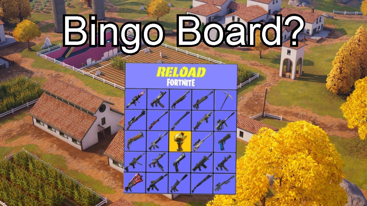 Reload Bingo board challenge. (w/ TME-Tigerblood, Crytz)