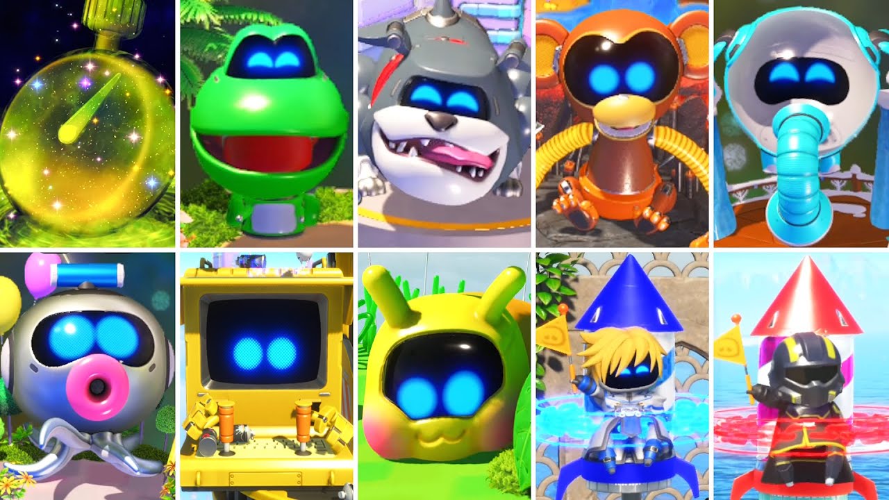 ASTRO BOT Stellar Speedway DLC - Full 100% Walkthrough (All Special Bots)