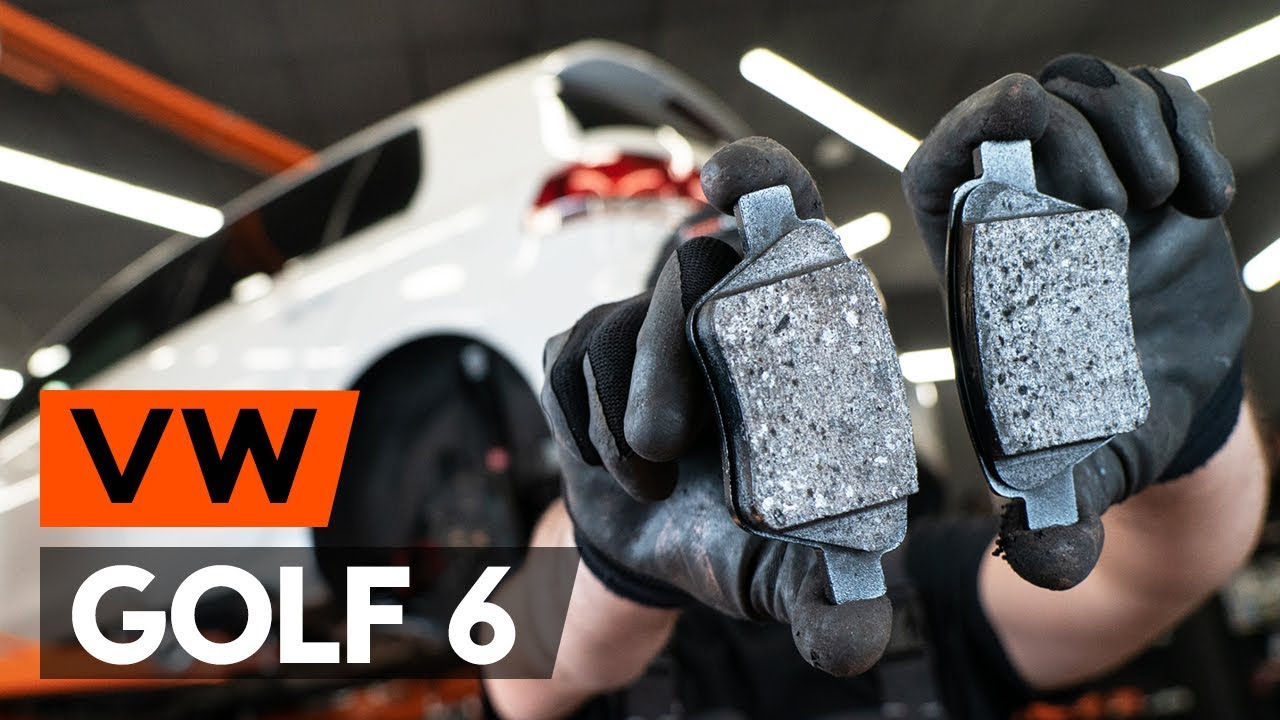 Hvordan udskiftes bremseklosser bag on VW GOLF 6 (5K1) [TUTORIAL AUTODOC]