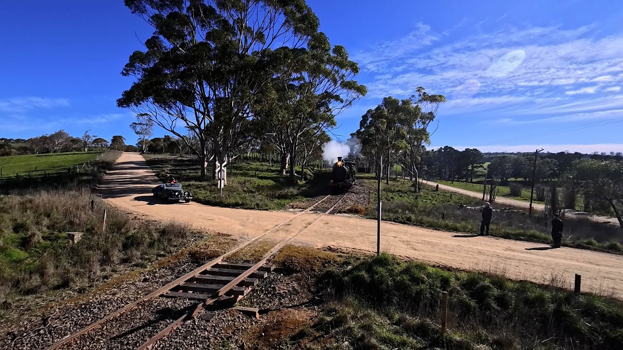 SteamRanger Heritage Railway | Mt Barker to Strathalbyn Return | Cinematic Steam Train Action