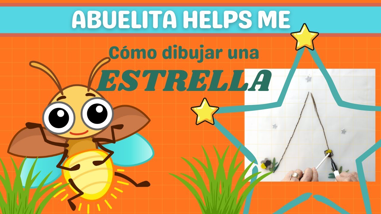 Aprende a Dibujar Estrellas Con Abuelita!⭐