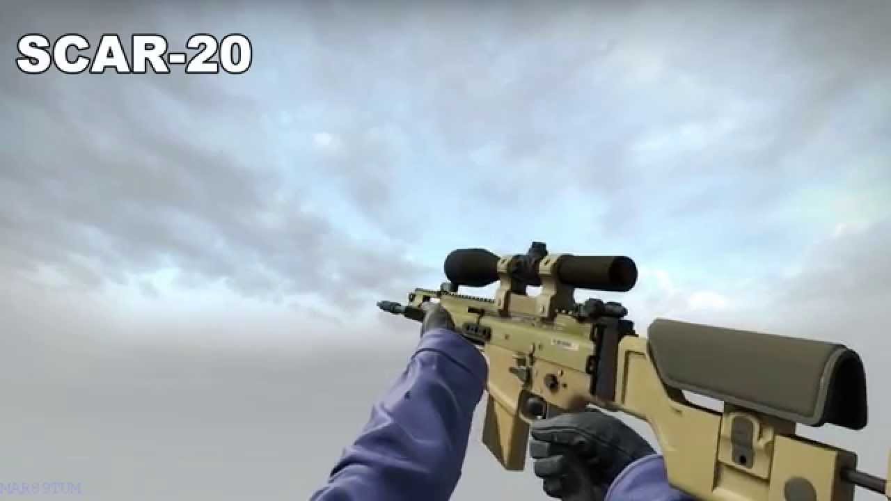 Counter Strike Global Offensive A Closer Look At The Weapons In Slow Motion [60 FPS FHD MAX DETAILS]