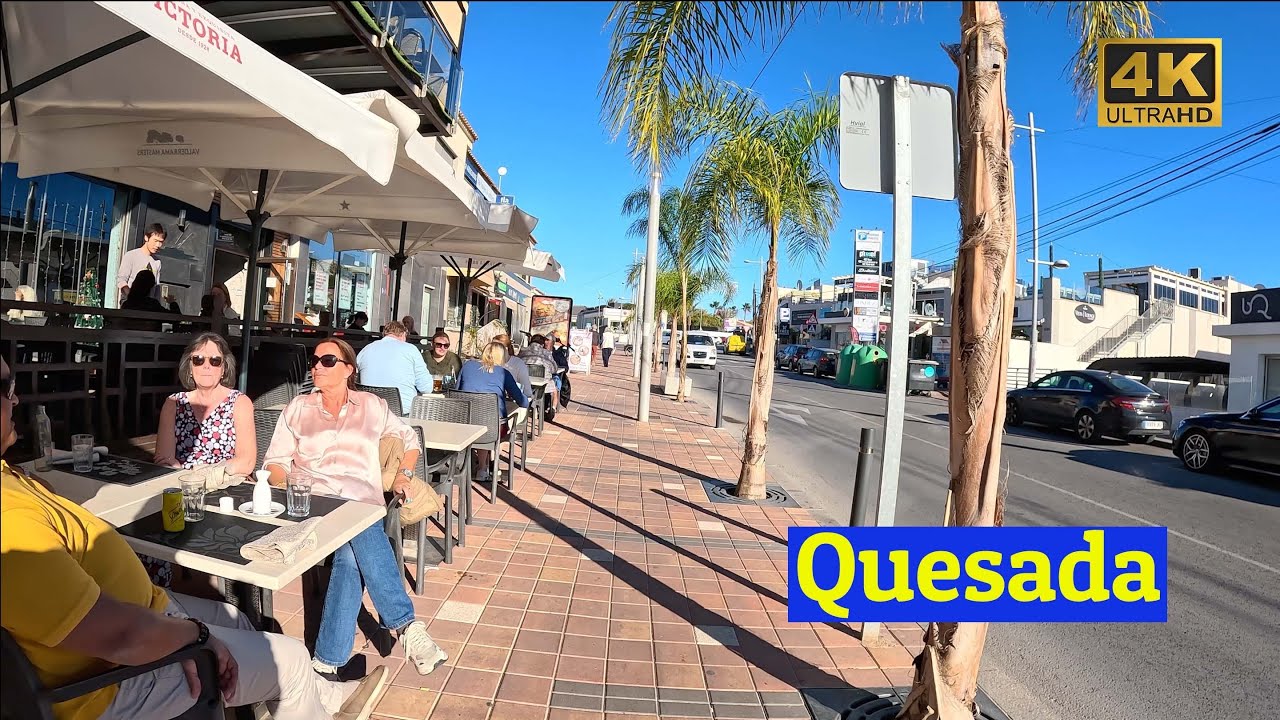 [4K] Ciudad Quesada, Costa Blanca•Thursday Afternoon Walking Tour•Popular ExPat Town 🎄🇪🇸