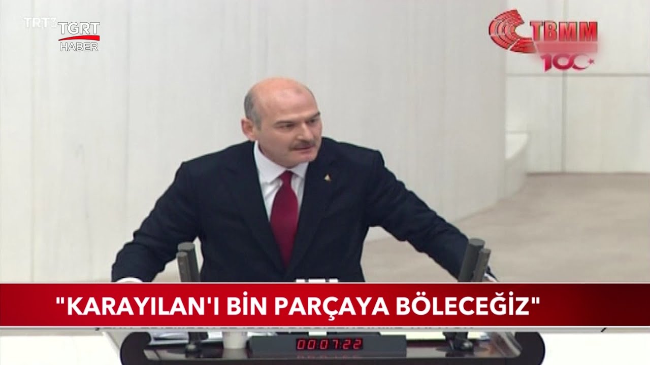 Bakan Soylu: Karayılan'ı Bin Parçaya Böleceğiz
