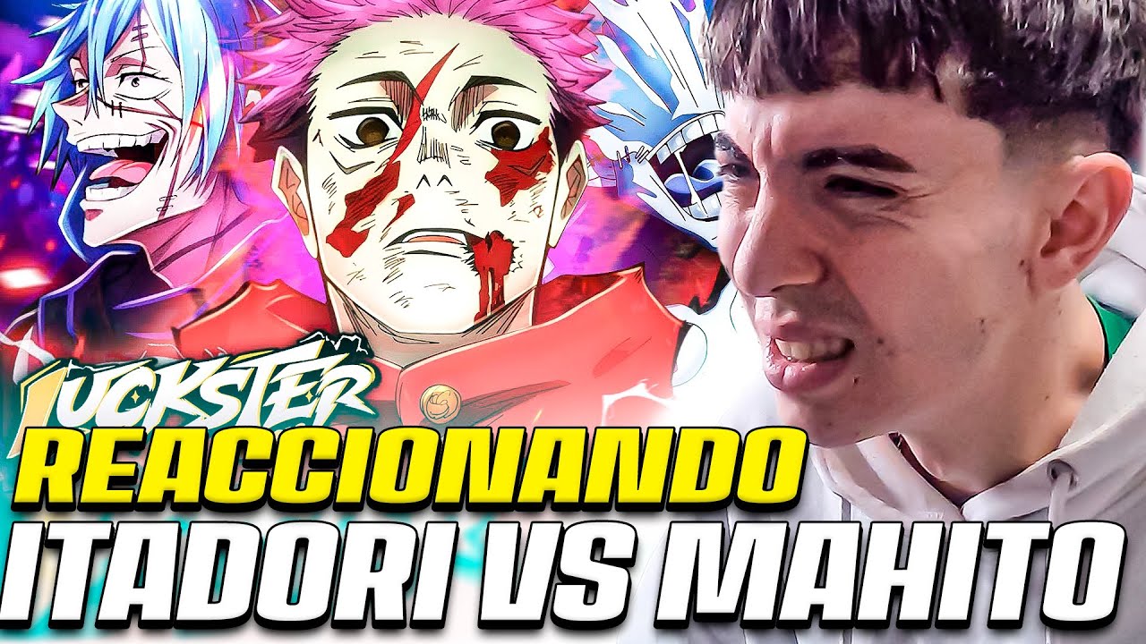 REACCIONANDO AL RAP DE ITADORI VS MAHITO| JUJUTSU KAISEN| LUCKSTERR