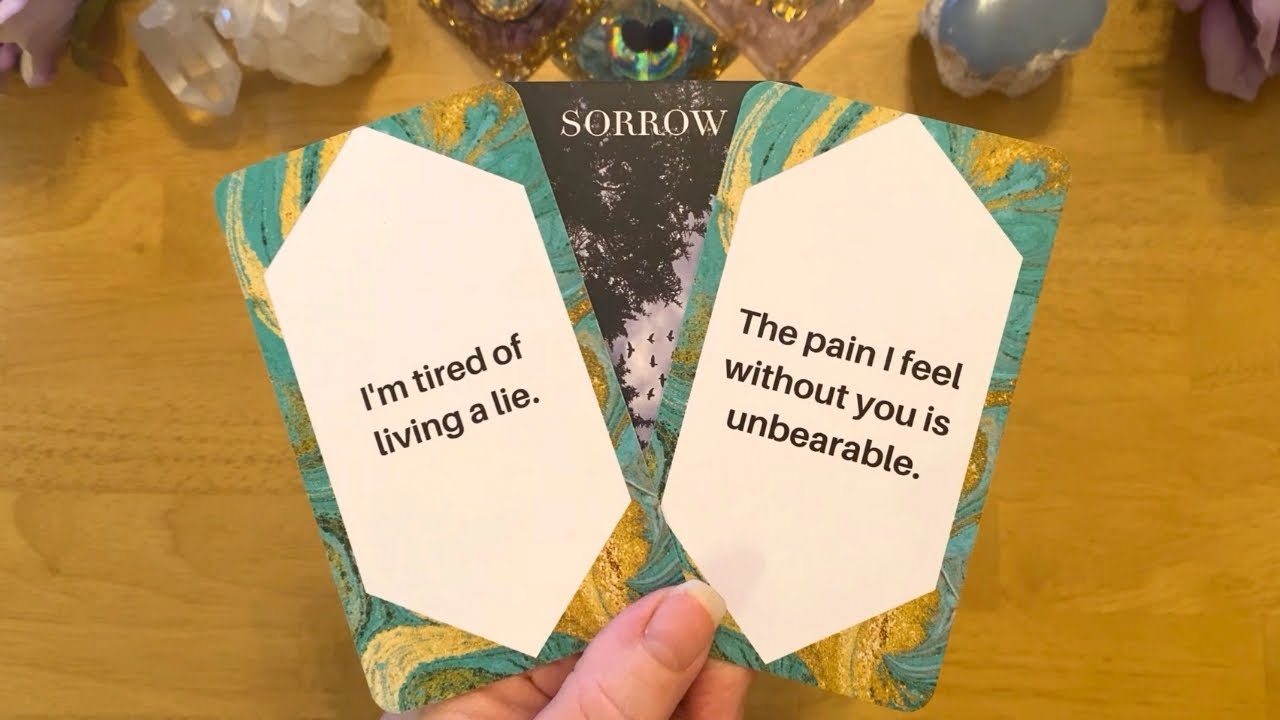 CONFESSION FROM YOUR PERSON: I AM TIRED OF LIVING A LIE & HIDING THE PAIN 💔 COLLECTIVE LOVE READING