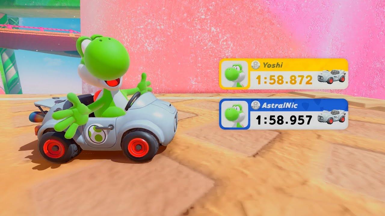 [Former WR] Sky-High Sundae - 1:58.872 - AstralNic (Mario Kart World)