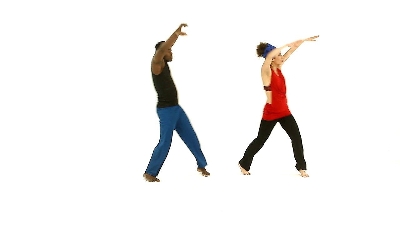 Danza Yanvalou de Haiti, Nivel 1, Parte 3.
