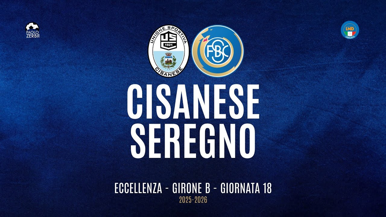 [HIGHLIGHTS] Eccellenza Girone B 25/26 | Giornata 18 | Cisanese - Seregno