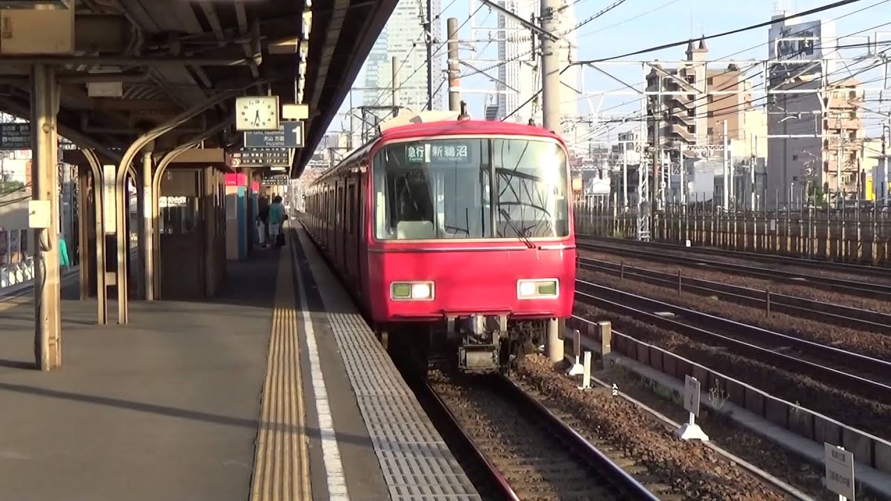 名鉄電車がいっぱい！【栄生駅】many Meitetsu trains