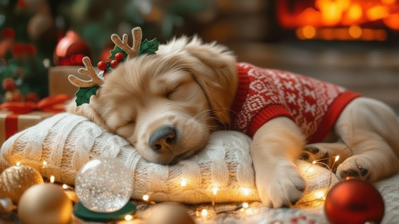24 Hours of Relaxing Music🐶Deep Sleep Puppy Calm Music🐶🎵Dog Separation Anxiety Music #dogmusic