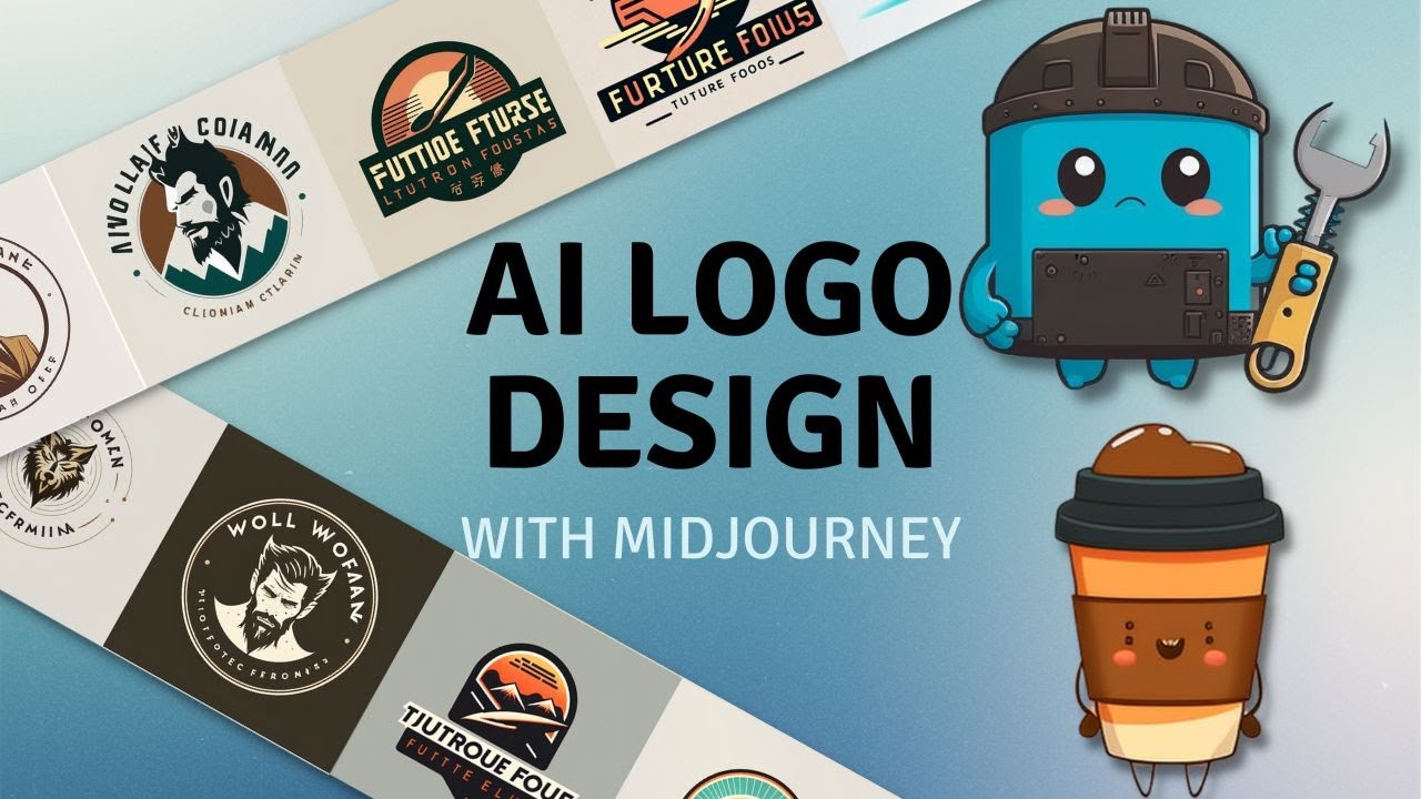 Создание логотипов с помощью ИИ с использованием MidJourney