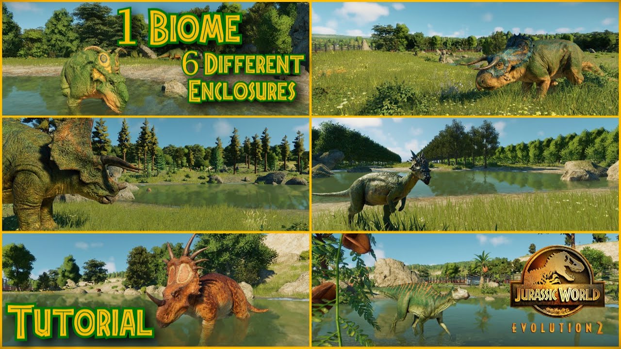 1 Biome, 6 Different Enclosures - Temperate (JWE2 Tutorial)