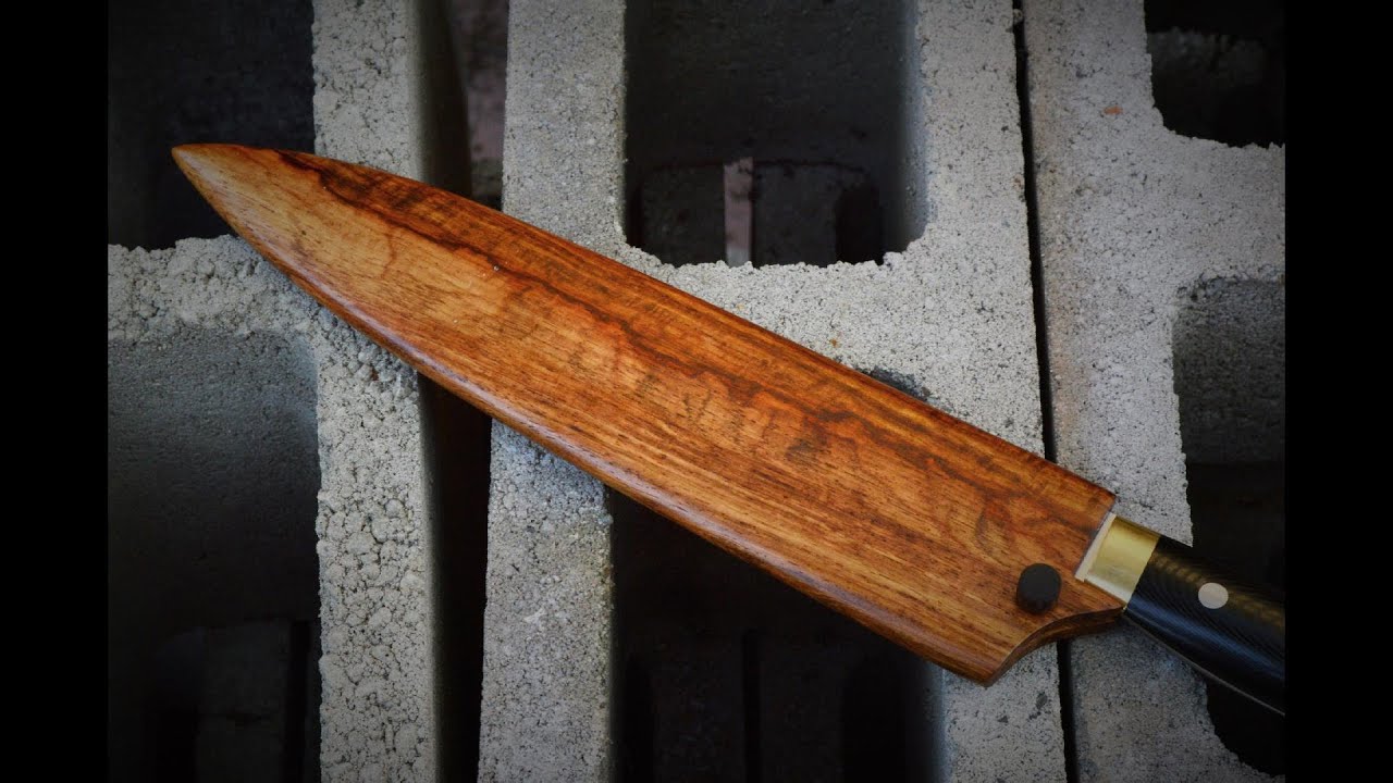 WIP: Cody Paul Custom Saya for Kurosaki R2 Gyuto