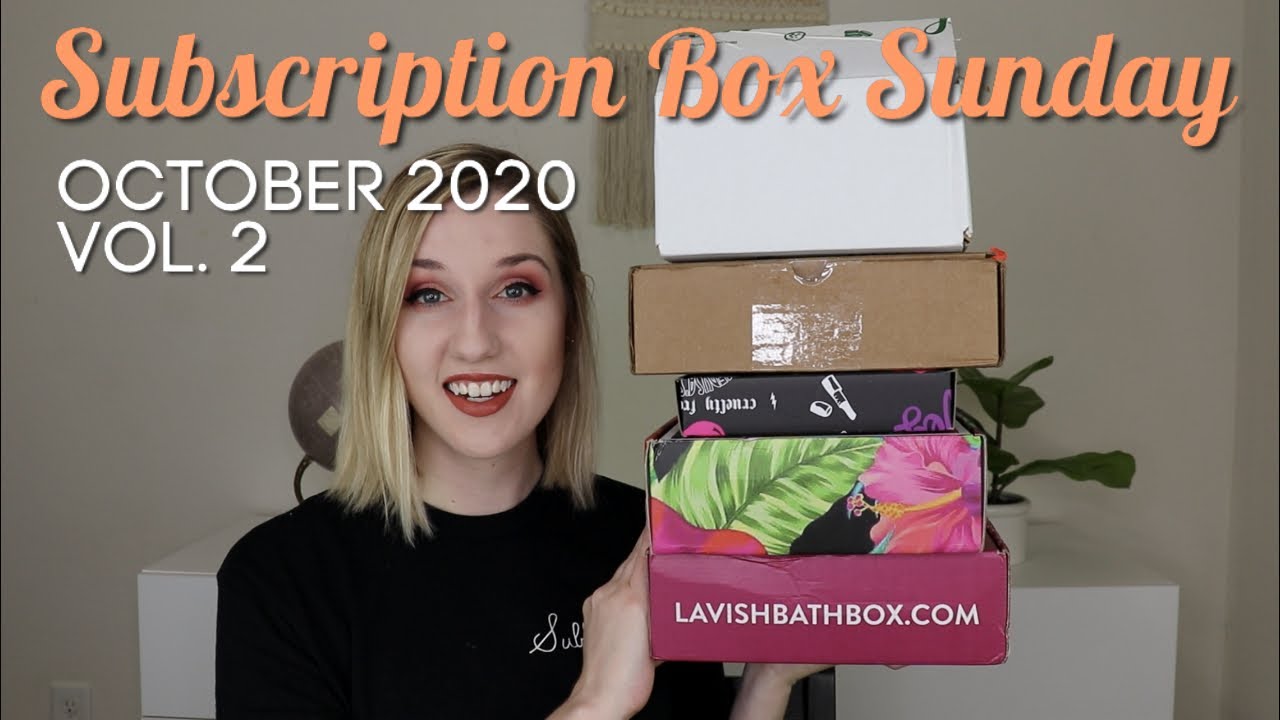 Subscription Box Sunday | Vol. 2 October 2020 | Tons of Boxes!