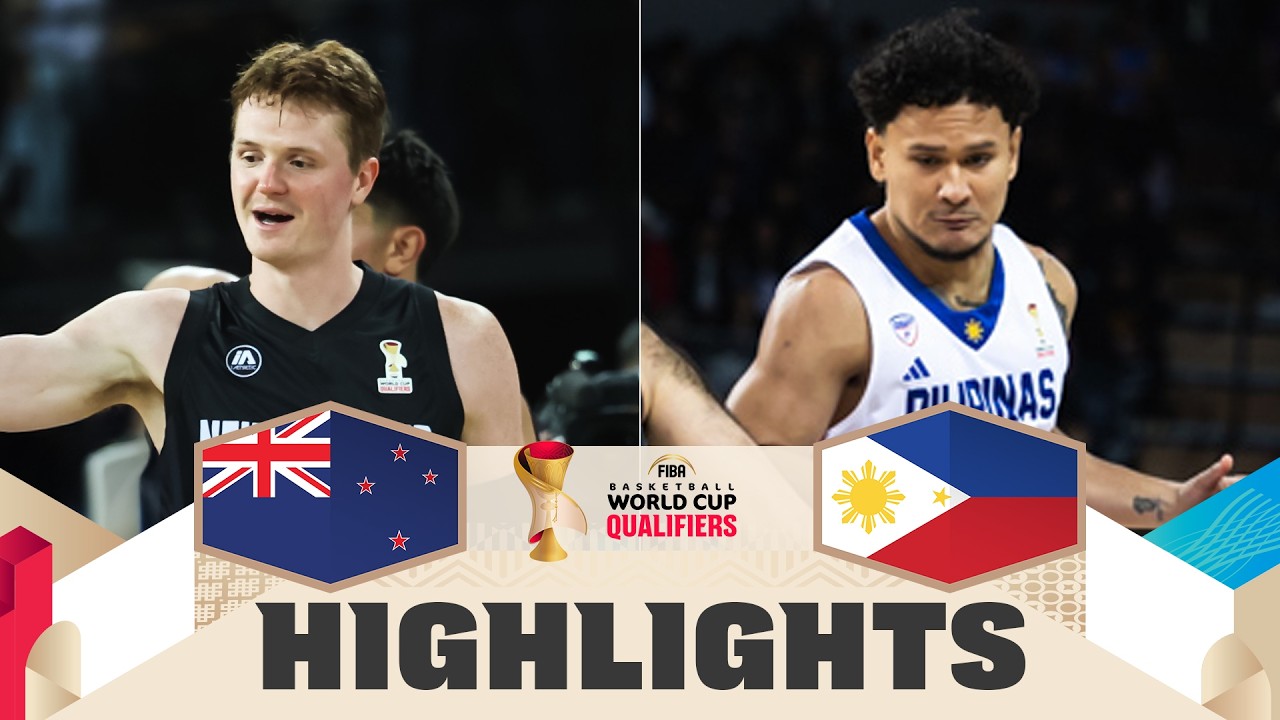 New Zealand 🇳🇿 v Philippines 🇵🇭 | Highlights | FIBA Basketball World Cup 2027 Asian Qualifiers