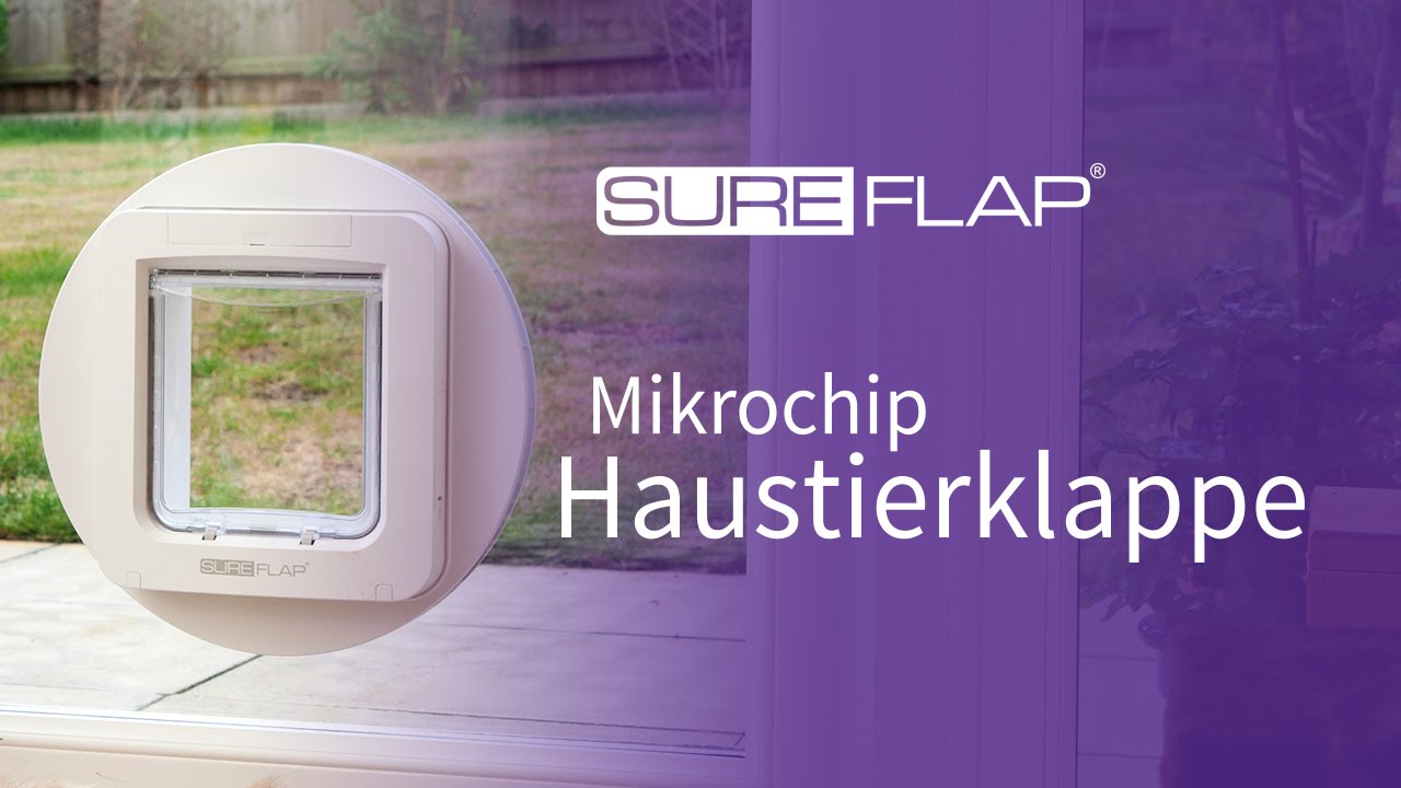 SureFlap Mikrochip Haustierklappe Benutzerdefinierter Modus  4 -  Verzögerte Schliessmechanismus