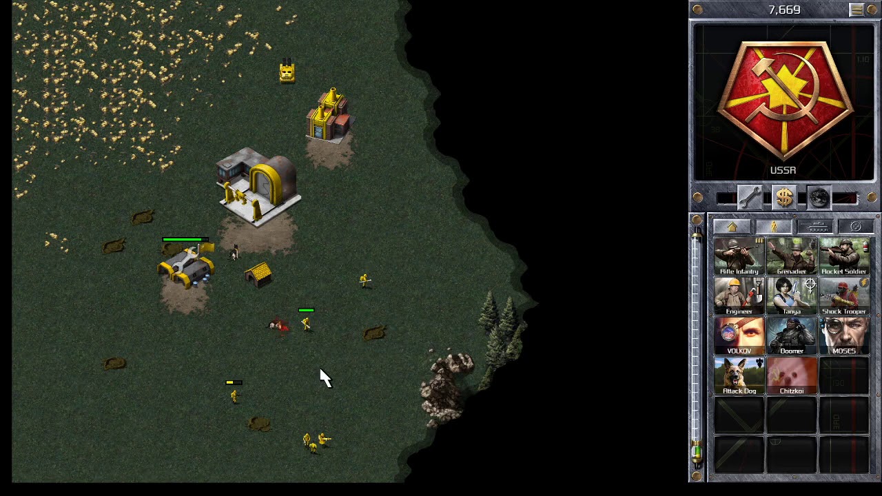 C&C Red Alert - Added in Volkov and Chitzkoi along with other custom Units