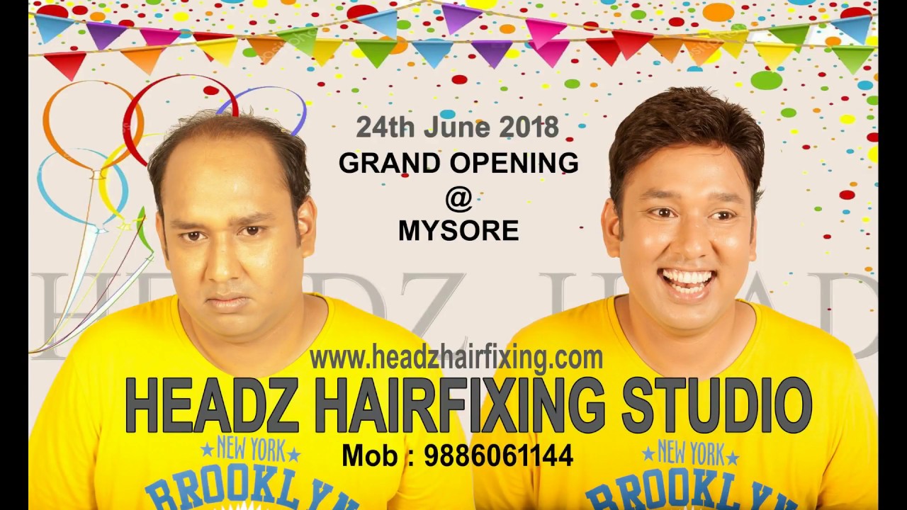 Hair Fixing in Mysore, Karnataka | Hair Patch in Mysore | Wig in Mysore Call 9886061144
