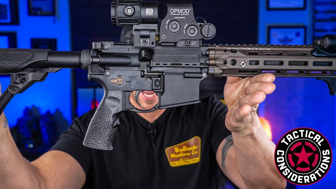 Потрясенная вера Дэниела Дефенса M4A1 RIS 3