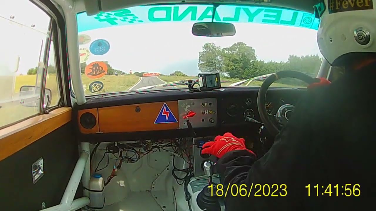 Triumph Dolomite Sprint @Epynt Hill Climb 18th June 2023