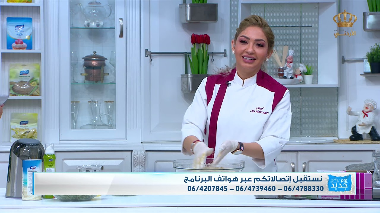 مطبخ يوم جديد  مطبق زعتر بطحين قمح بلدي