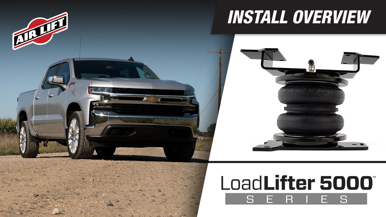 Обзор установки: 88288 &mdash; LoadLifter серии 5000 &mdash; Chevrolet Silverado 1500 2019 года