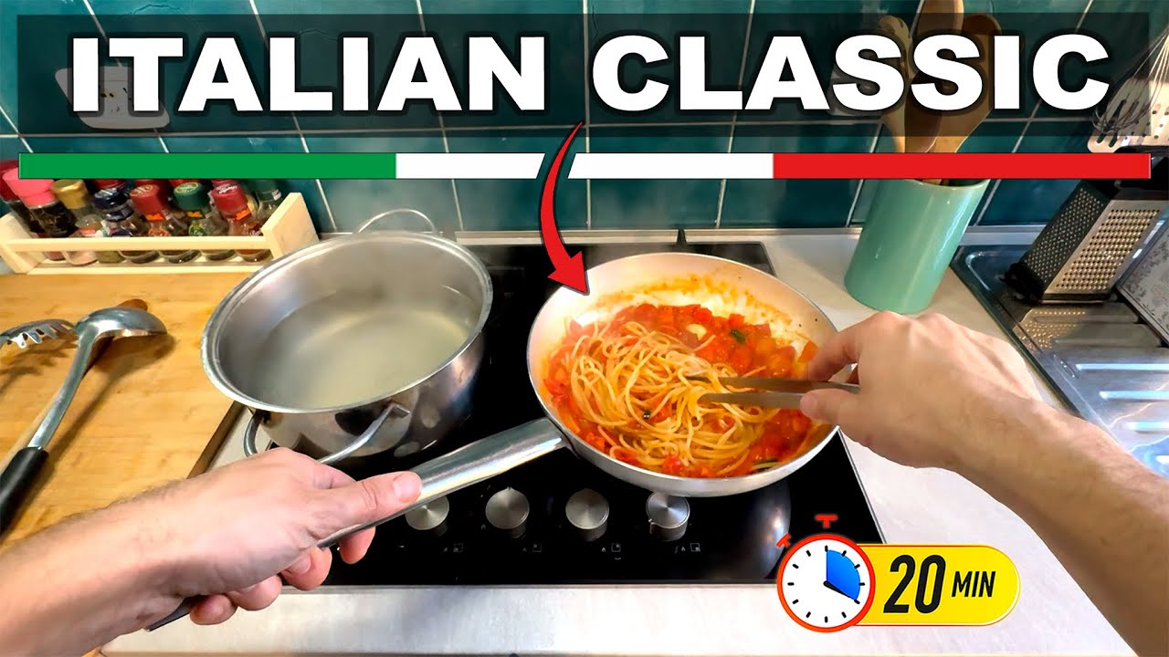 SPAGHETTI AL POMODORO | Tutorial POV definitivo! 👨‍🍳✔️