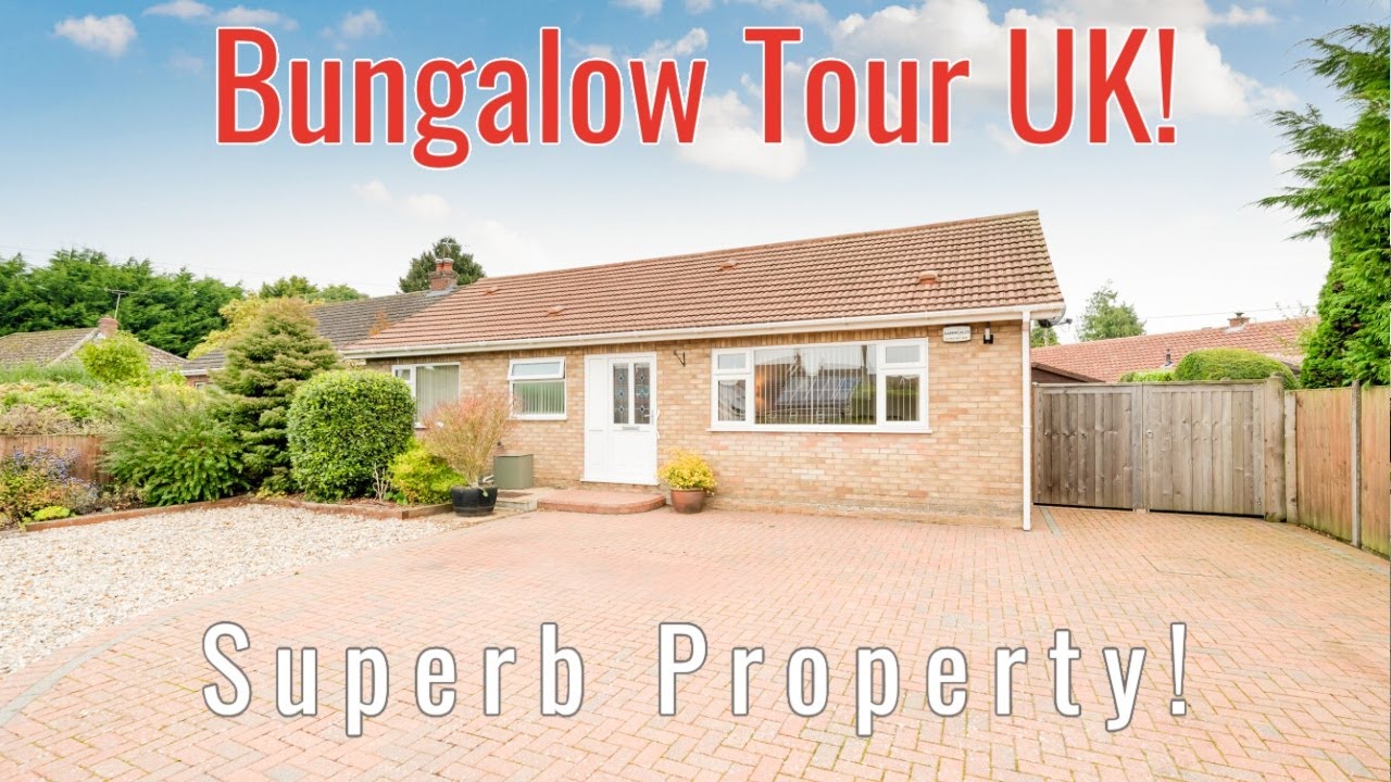 BUNGALOW TOUR UK  Excellent Condition!  £290,000 Swaffham, Norfolk, Longsons Estate Agents.