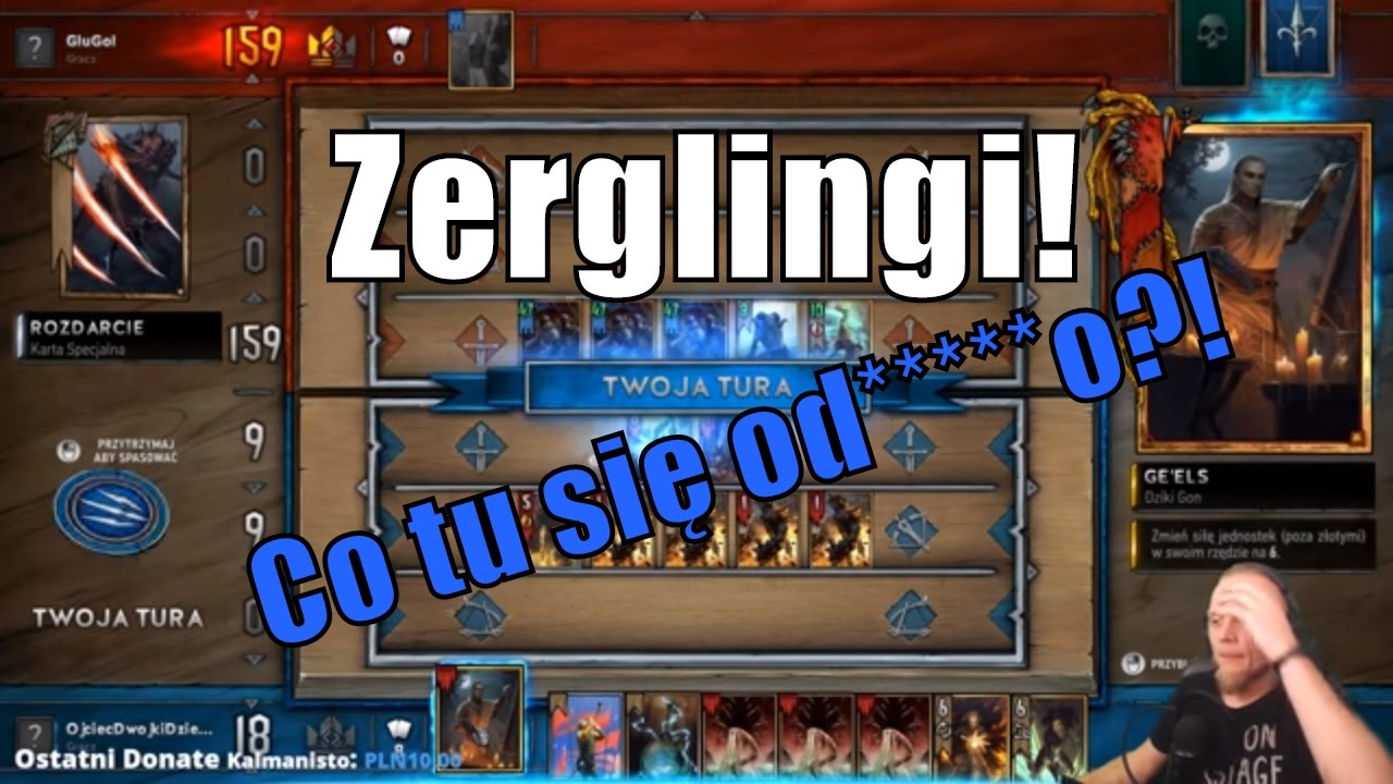 Gwint - Moja Talia: Zerglingi! Mój nowy rekord DMG! 800+