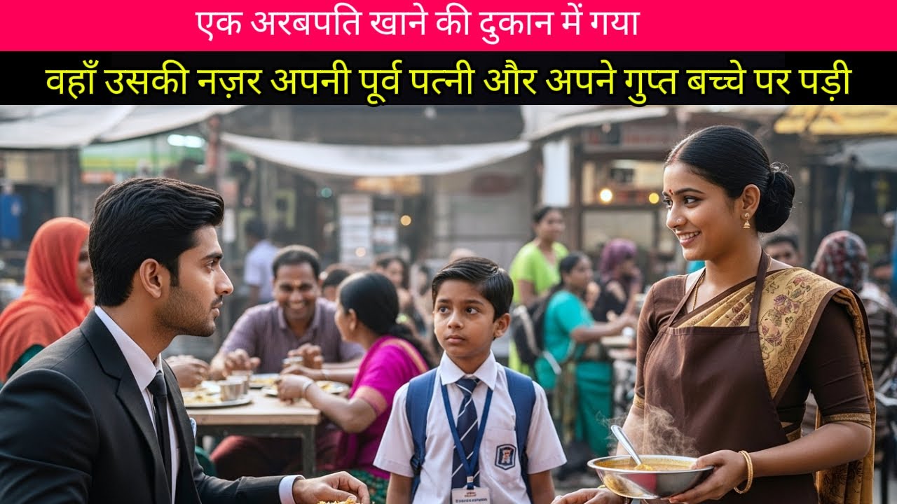 खाने की मेज़ पर अरबपति के सामने आया वो सच — पत्नी और बच्चा, जिसके बारे में वो नहीं जानता था!