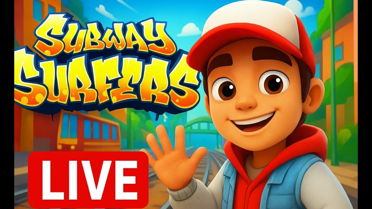 Subway Surfers LIVE – World Record Run Begins! #livestream #subwaysurfers