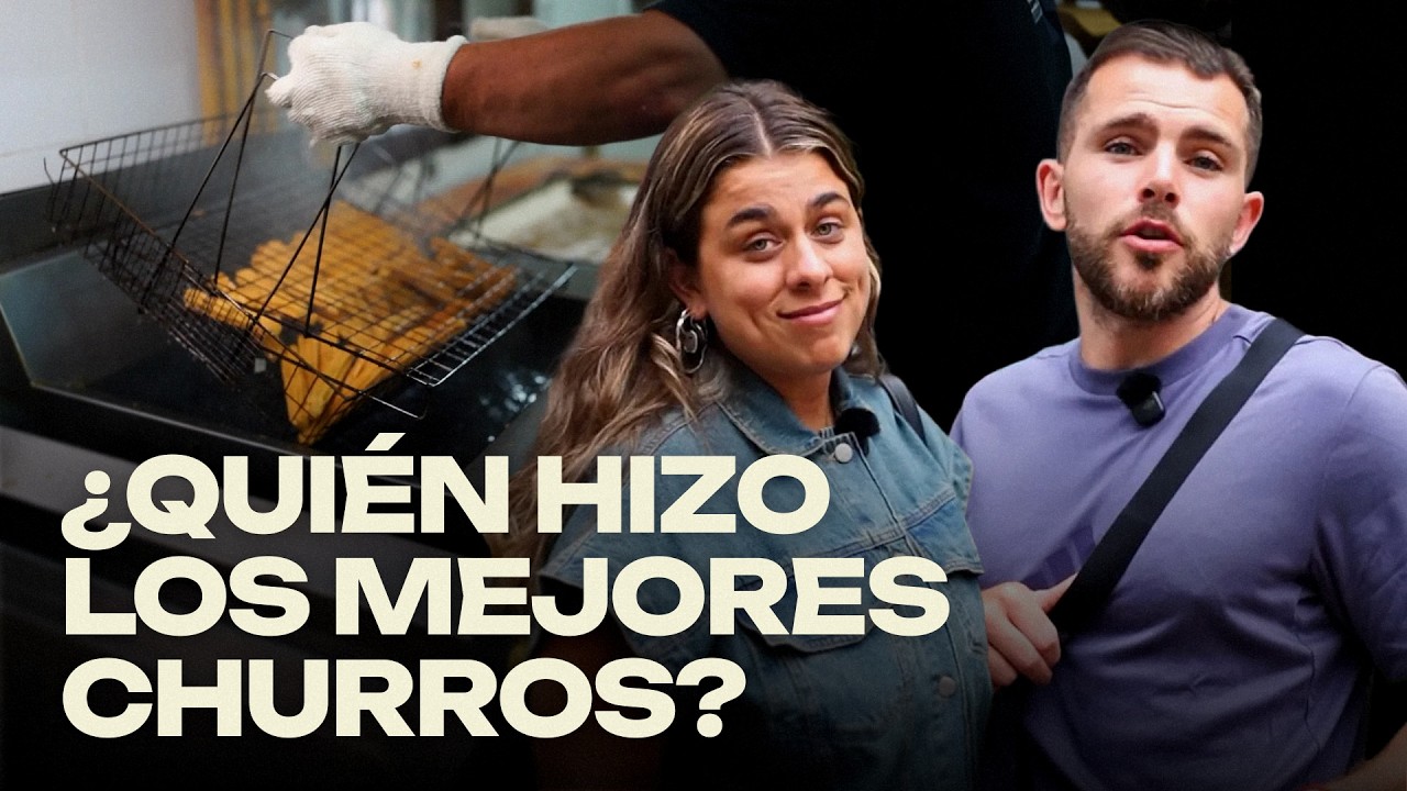 COMPETENCIA DE CHURROS ENTRE TATI ROUST Y LUCAS