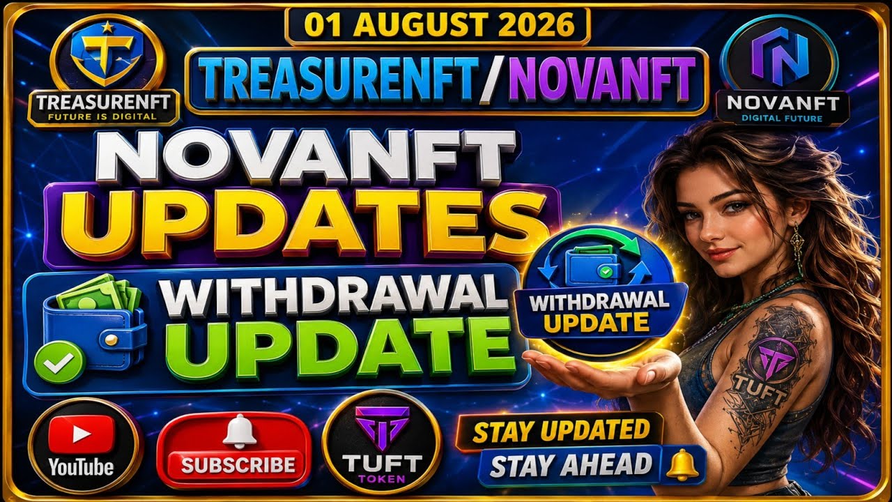 LIVE: TREASURE NFT MEETING | LATEST UPDATES AND INFORMATION | WITHDRAWAL UPDATE NOVANFT |