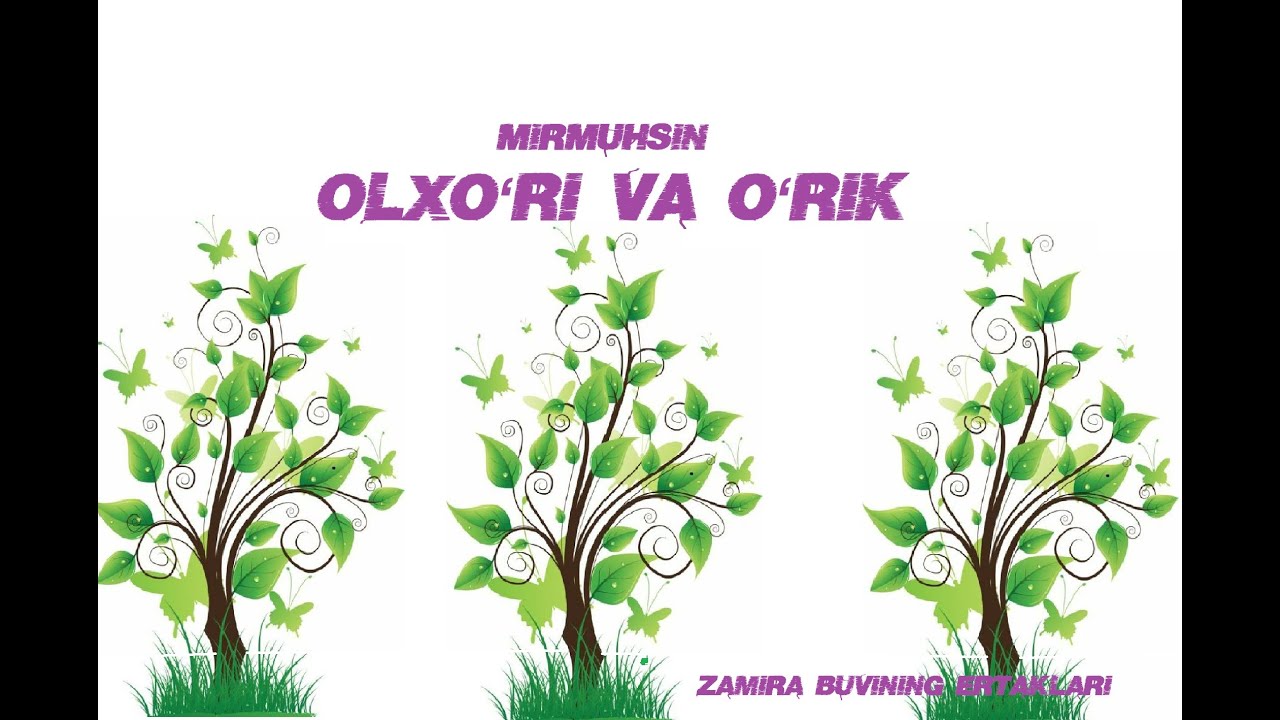 OLXOʻRI VA OʻRIK. MIRMUHSIN.Audio ertak.