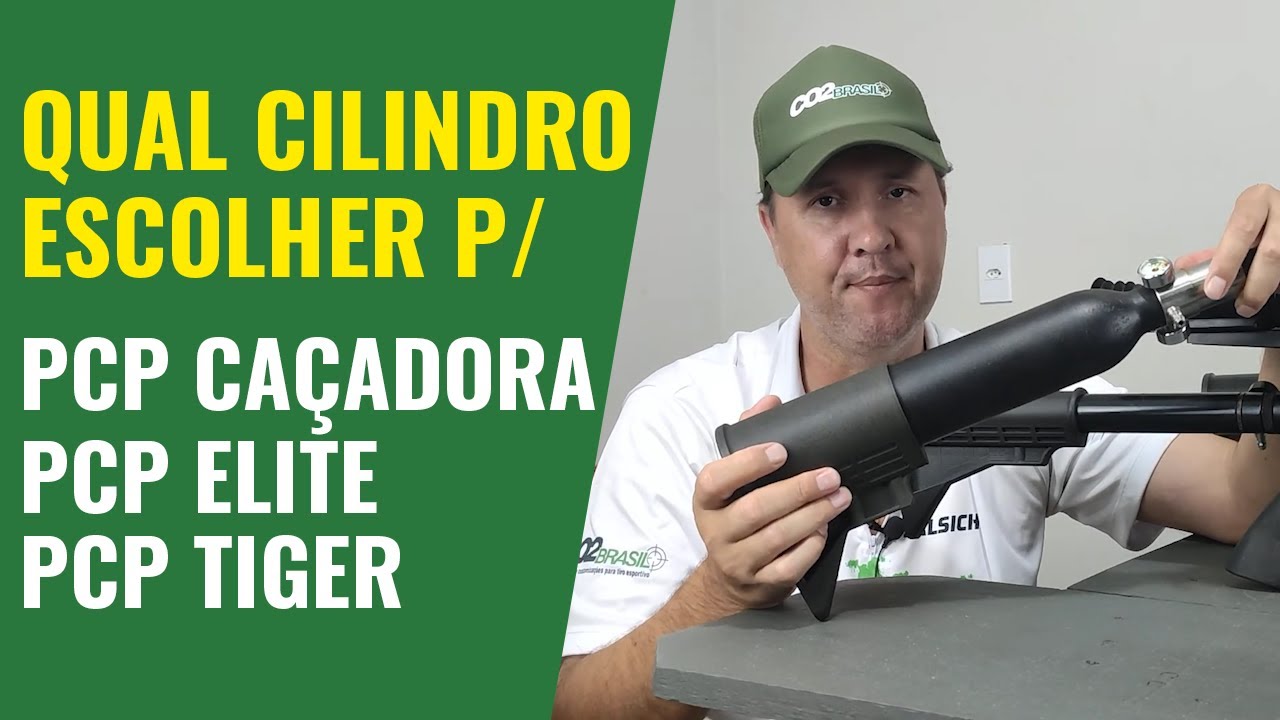 Qual cilindro posso escolher PCP Ca&ccedil;adora Tiger Elite #chumboestreladeprata