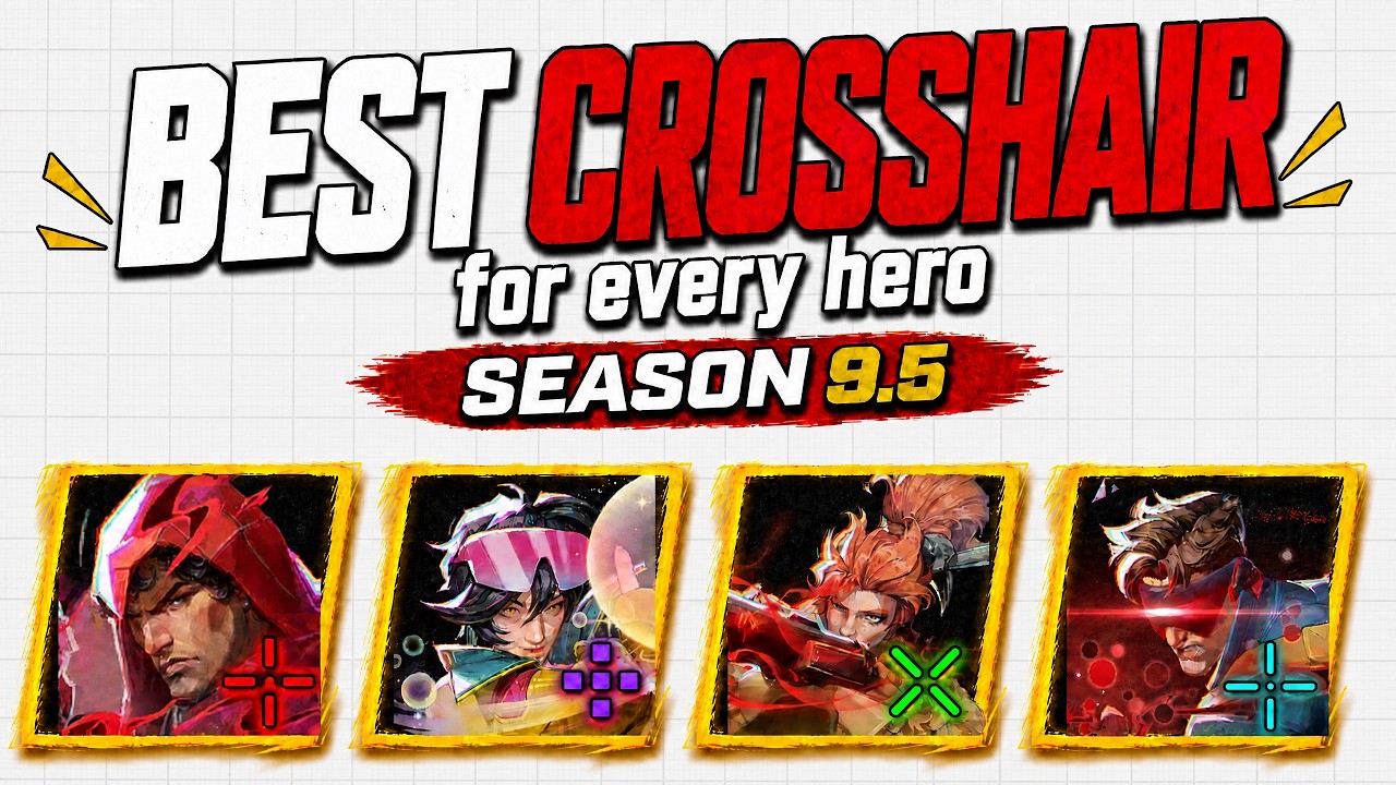 Perfect Crosshair for EVERY Hero In Marvel Rivals (Season 9.5)