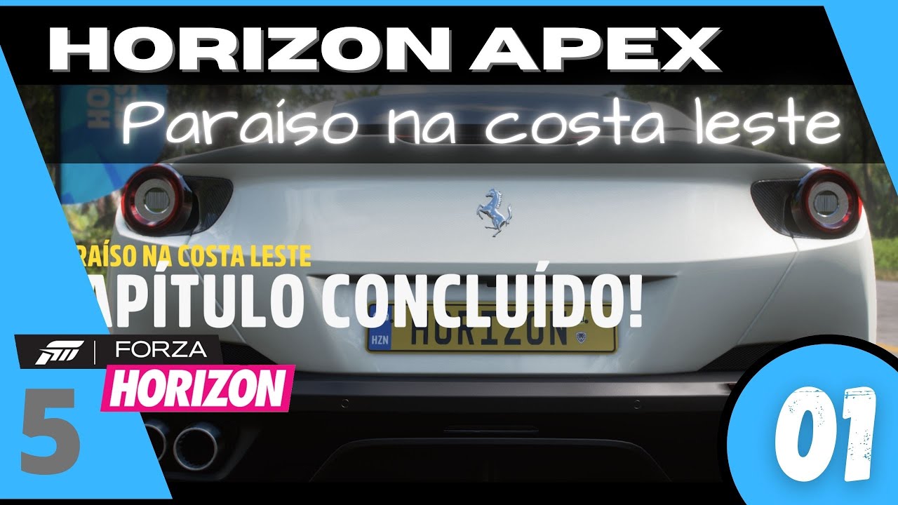 Piloto de teste - Horizon Apex #01 - Paraiso na costa leste