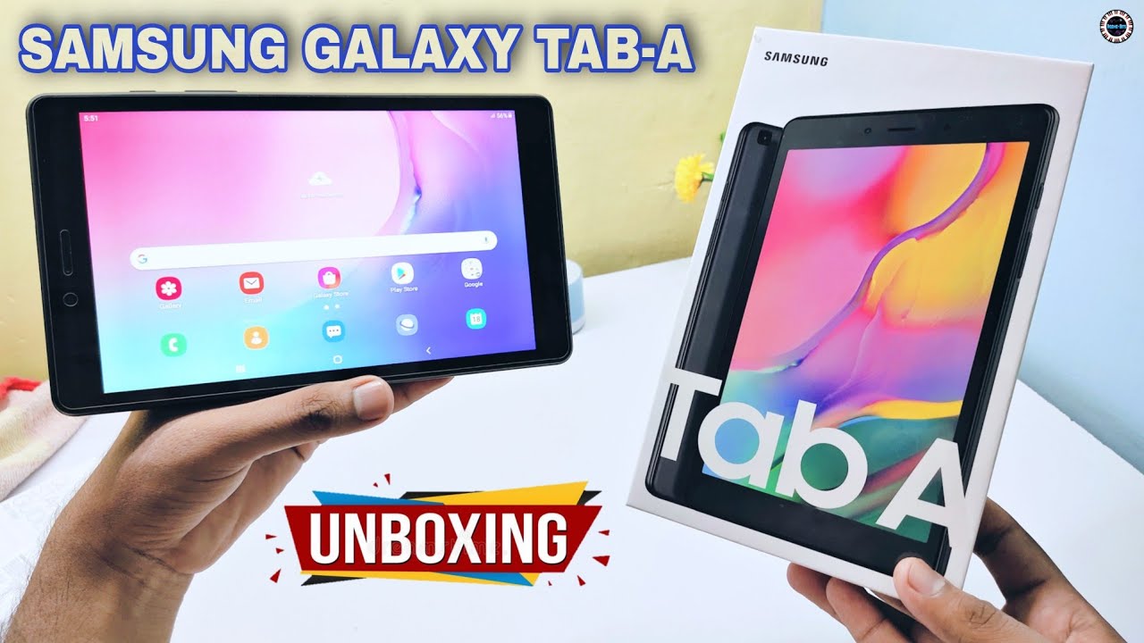 Samsung Galaxy Tab A 8.0 || Unboxing & Review (Black, 2GB RAM, 32GB Storage) WiFi + 4G 🔥🔥🔥