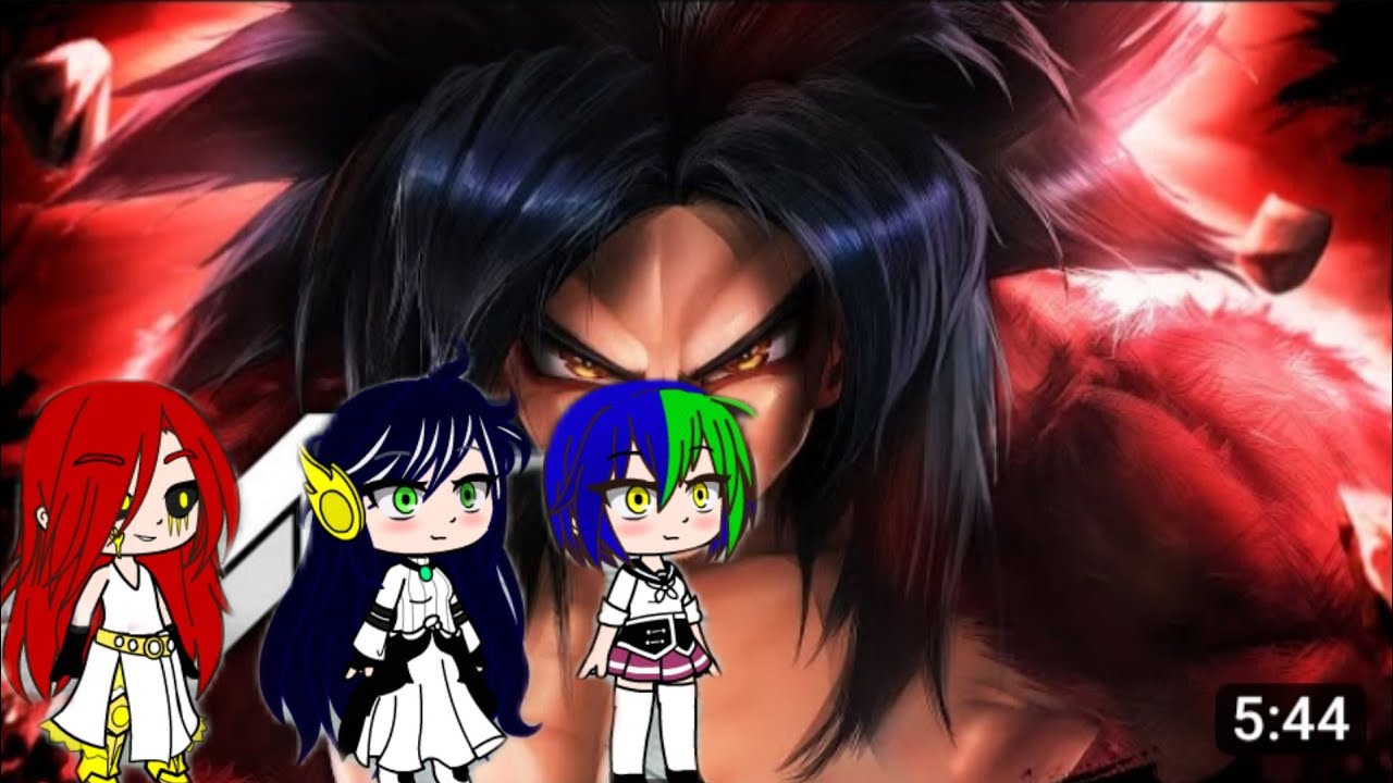 deuses e dxd reagindo rap Goku GT @M4rkim