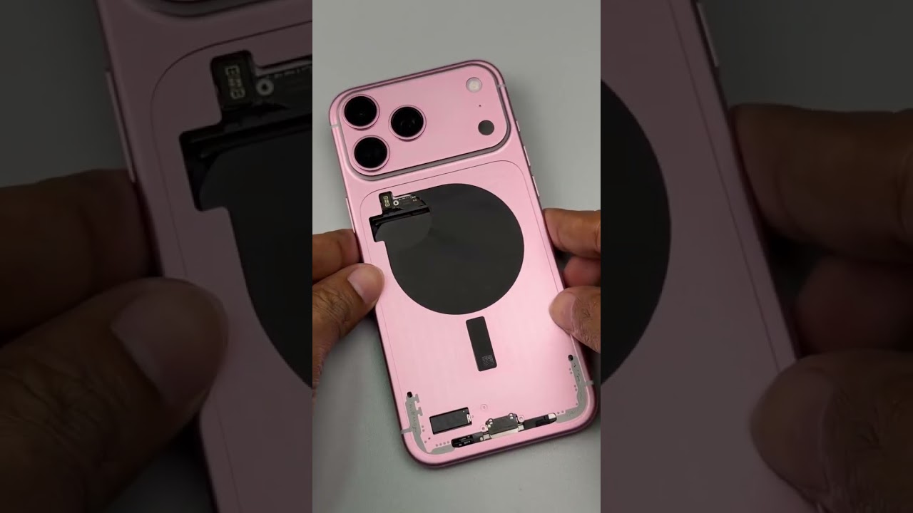 Nice iPhone 17 Pro Max Pink Pink 😍