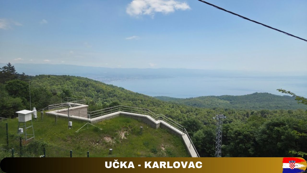Driving in Croatia #80 - Day Drive from Učka to Karlovac