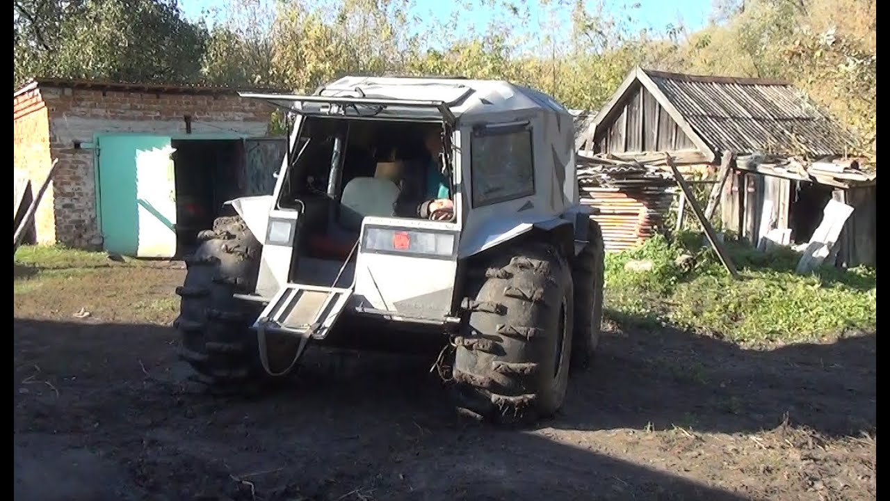 Покатушки на вездеходе мини ШЕРП