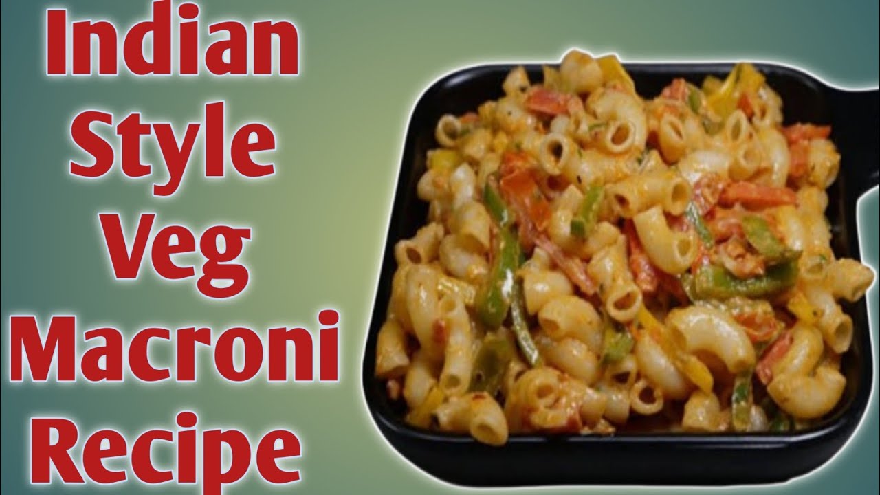 5 Minutes Macroni Recipe | Indian Style Veg Masala Macroni | Flavourful & Easy Pasta Recipe |